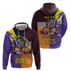 Personalised Rugby Storm vs Broncos Hoodie Clash for the Crown - Aussie Hoodie