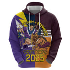 Personalised Rugby Storm vs Broncos Hoodie Clash for the Crown - Aussie Hoodie