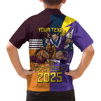 Personalised Rugby Storm vs Broncos Kid Hawaiian Shirt Clash for the Crown - Aussie Hoodie