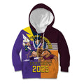 Personalised Rugby Storm vs Broncos Kid Hoodie Clash for the Crown - Aussie Hoodie