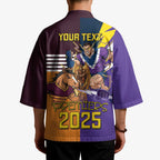 Personalised Rugby Storm vs Broncos Kimono Clash for the Crown - Aussie Hoodie
