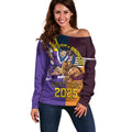 Personalised Rugby Storm vs Broncos Off Shoulder Sweater Clash for the Crown - Aussie Hoodie