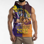 Personalised Rugby Storm vs Broncos Sleeveless Hoodie Clash for the Crown - Aussie Hoodie