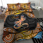 Aboriginal Dragonfly Bedding Set As Long As I Breathe You'll Be Remembered