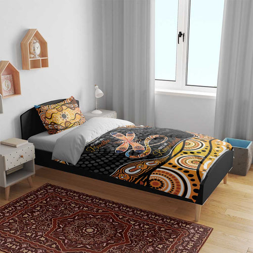 Aboriginal Dragonfly Bedding Set As Long As I Breathe You'll Be Remembered