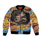 Aboriginal Dragonfly Bomber Jacket As Long As I Breathe You'll Be Remembered