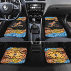 Aboriginal Dragonfly Car Mats As Long As I Breathe You'll Be Remembered