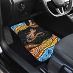 Aboriginal Dragonfly Car Mats As Long As I Breathe You'll Be Remembered