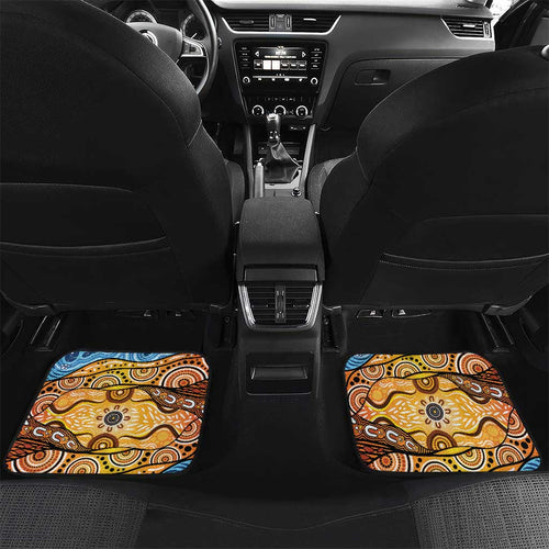 Aboriginal Dragonfly Car Mats As Long As I Breathe You'll Be Remembered