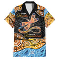 Aboriginal Dragonfly Hawaiian Shirt As Long As I Breathe You'll Be Remembered