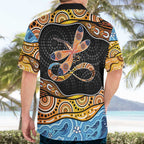 Aboriginal Dragonfly Hawaiian Shirt As Long As I Breathe You'll Be Remembered