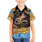 Aboriginal Dragonfly Hawaiian Shirt As Long As I Breathe You'll Be Remembered