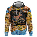 Aboriginal Dragonfly Hoodie As Long As I Breathe You'll Be Remembered