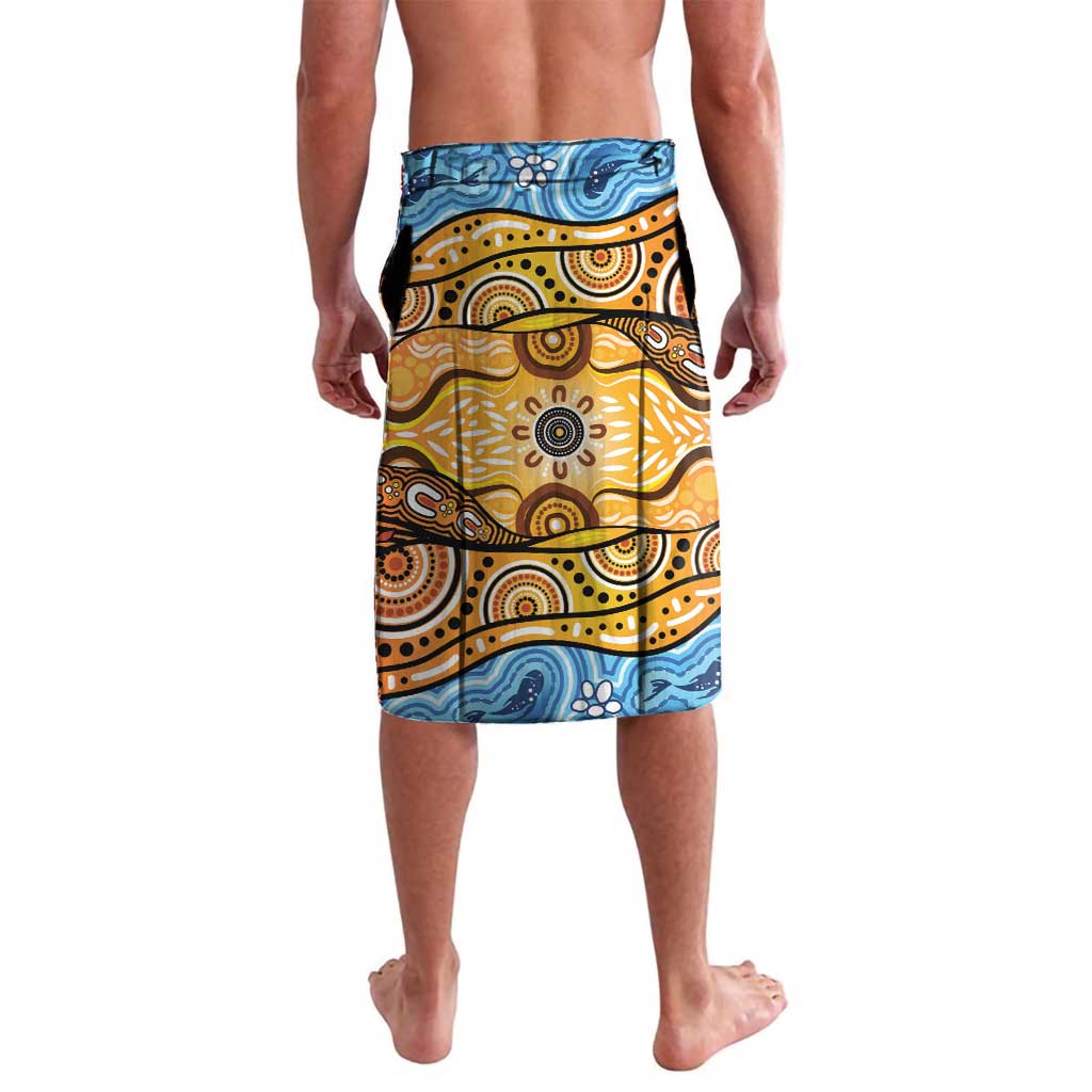 Aboriginal Dragonfly Lavalava As Long As I Breathe You'll Be Remembered