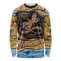 Aboriginal Dragonfly Long Sleeve Shirt As Long As I Breathe You'll Be Remembered