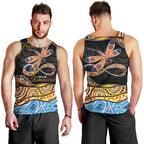 Aboriginal Dragonfly Men Tank Top As Long As I Breathe You'll Be Remembered