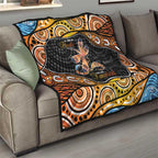 Aboriginal Dragonfly Quilt As Long As I Breathe You'll Be Remembered
