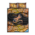 Aboriginal Dragonfly Quilt Bed Set As Long As I Breathe You'll Be Remembered