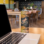 Aboriginal Dragonfly Skinny Tumbler As Long As I Breathe You'll Be Remembered