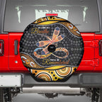 Aboriginal Dragonfly Spare Tire Cover As Long As I Breathe You'll Be Remembered