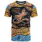 Aboriginal Dragonfly T Shirt As Long As I Breathe You'll Be Remembered