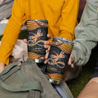 Aboriginal Dragonfly Tumbler Cup As Long As I Breathe You'll Be Remembered