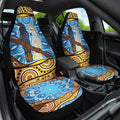 Australia Birds Aboriginal Art Car Seat Cover