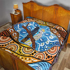 Australia Birds Aboriginal Art Quilt