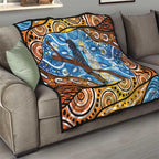 Australia Birds Aboriginal Art Quilt