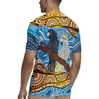 Australia Birds Aboriginal Art Rugby Jersey