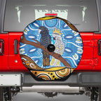 Australia Birds Aboriginal Art Spare Tire Cover