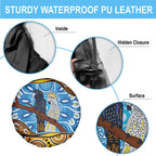Australia Birds Aboriginal Art Spare Tire Cover