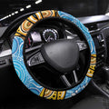 Australia Birds Aboriginal Art Steering Wheel Cover