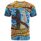 Australia Birds Aboriginal Art T Shirt