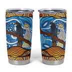 Australia Birds Aboriginal Art Tumbler Cup