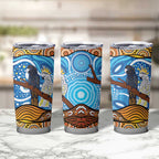 Australia Birds Aboriginal Art Tumbler Cup