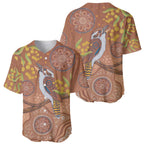 Kookaburra Aboriginal Dot Painting Baseball Jersey