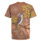 Kookaburra Aboriginal Dot Painting Rugby Jersey