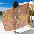 Kookaburra Aboriginal Dot Painting Sarong