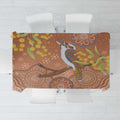 Kookaburra Aboriginal Dot Painting Tablecloth