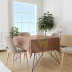Kookaburra Aboriginal Dot Painting Tablecloth