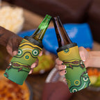 Goanna Aboriginal-style Dot Artwork 4 in 1 Can Cooler Tumbler
