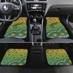 Goanna Aboriginal-style Dot Artwork Car Mats