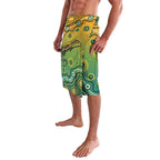 Goanna Aboriginal-style Dot Artwork Lavalava