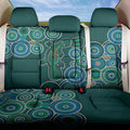 Green Platypus Aboriginal Art Back Car Seat Cover