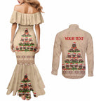 holiday-lighting-santa-echidna-christmas-tree-couples-matching-mermaid-dress-and-long-sleeve-button-shirt