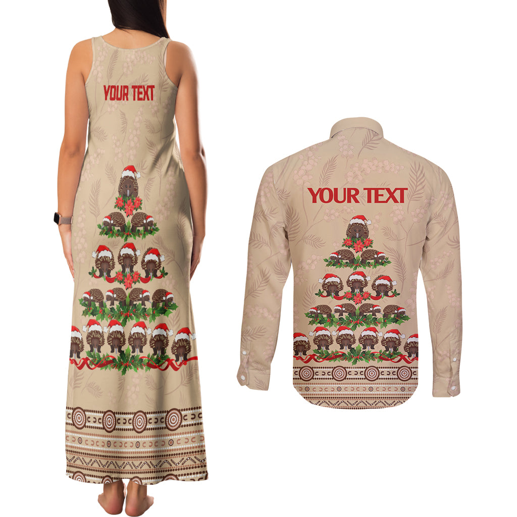 holiday-lighting-santa-echidna-christmas-tree-couples-matching-tank-maxi-dress-and-long-sleeve-button-shirt