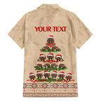 holiday-lighting-santa-echidna-christmas-tree-family-matching-off-shoulder-short-dress-and-hawaiian-shirt