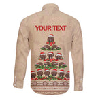 holiday-lighting-santa-echidna-christmas-tree-family-matching-off-shoulder-short-dress-and-hawaiian-shirt