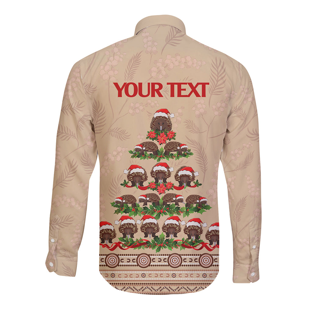 holiday-lighting-santa-echidna-christmas-tree-long-sleeve-button-shirt